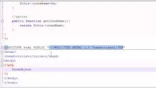 PHP Tutorial - 39 - Setters and Getters