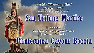 Tradizionale Gara Pirotecnica Diurna in onore di S. TRIFONE, Adelfia-Montrone 2025 - 