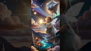 #BabyAndMoon#MoonBalloon#FairyTaleBaby#DreamlikeScenes