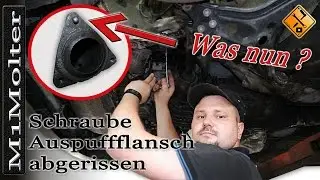 Stehbolzen vom Kr&uuml;mmer abgerissen! Was nun? Anleitung zum Bolzen-entfernen
