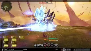 【BrueProtocol CBT】虚空の浮島 - デミドラゴン討伐(レイド)
