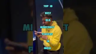 Top 10 Best Old Minecraft Players In India| #shorts #viralshorts #youtuber #top10