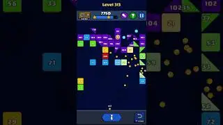Bricks Ball Crusher - Level 313 - 3 Stars