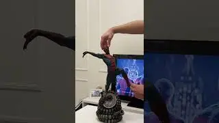 Spider-man Sideshow Collectibles: statue unboxing