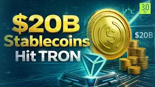 TRON On Power Run: $1B USDT Mint, Record TVL, 350M Users | BOTR | 3.0 TV