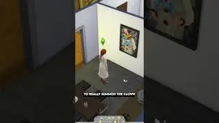 How To Summon The Tragic Clown in The Sims 4
