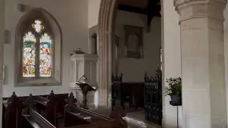 Peaceful Church Tour: The Historic Church of St James, South Stoke, Bath, UK