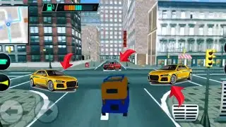 Mountain :Modern Auto Tuk Tuk Rickshaw Free Driving game :New Games 2020