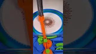 Small but perfect: Brauner Spirograph in seconds! #shorts #loopart #spirograph