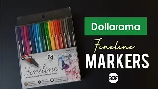 Dollarama Studio Fineline Pens