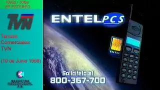Tandas Comerciales TVN (10 de Junio 1998)