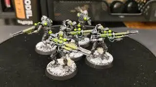 Necron Deathmarks, Finished Models