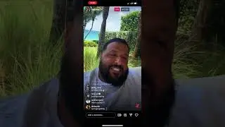 Dj Khaled went live on instagram