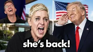 Ellen SURRENDERS! Flees Back to America&hellip;