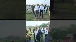 Delhi LG Vinai Kumar Saxena, G20 Sherpa Amitabh Kant visit &lsquo;Asita East Project'