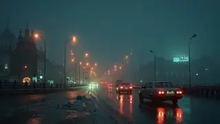 Уютный Токийский Лофи Хип-Хоп ~ Эстетика Дождливой Городской Поездки | Мирные Японские Вибрации