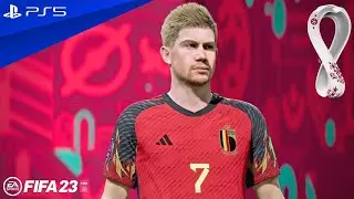 FIFA 23 - Belgium vs Saudi Arabia Full Gameplay On Ps5 ( 4K 60FPS )