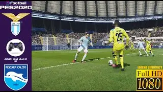 PES 2020 | Master League | S3 #19 | Lazio VS Pescara | Legend | PS4  1080p