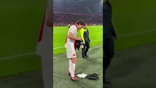 Jari Litmanen legend for Ajax Amsterdam. Finland's greatest football player of all time