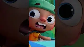 🔵🐔 Big Blue Chicken? Mojo and Bo Crazy Chicken Chase! | Laugh-Out-Loud Cartoon Clip | Mojo Swoptops