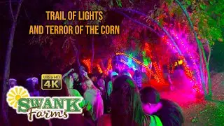 Trail of Lights и Terror of the Corn: полное прохождение Low Light 4K POV Swank Farms 2025 10 18