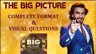 The Big Picture Complete Format | Visual Memory Based Questions | Play Along  |Game show| Quiz show