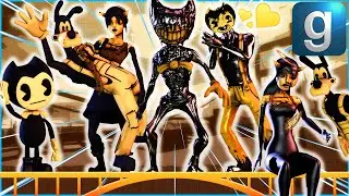 Gmod BATIM | Bendy And The Ink Machine On A Bridge!
