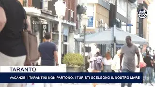 Vacanze: tarantini non partono, i turisti scelgono il nostro mare