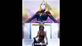 Wonder Woman vs Captain Marvel | #shorts
