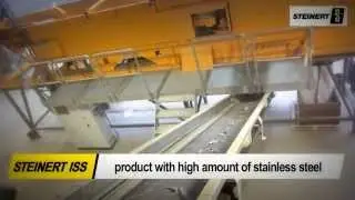 Incinerator Bottom Ash solution with STEINERT sensor sorting