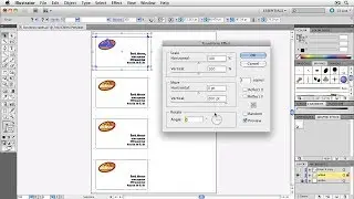 Automatic Business Cards in Illustrator