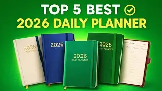 Top 5 Best 2026 Daily Planner | Stay Organized & Productive All Year