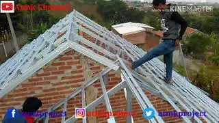 Pemasangan Baja Ringan Perumahan Minimalis