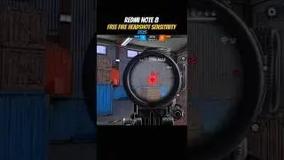 🔥 Best Free Fire Headshot Sensitivity for Redmi Note 8 | 100% One Tap