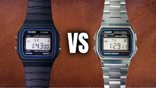 F91W vs A158W: Qual Casio é Realmente Melhor?