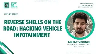 Exploit Story  Reverse Shells on the Road  Hacking Vehicle Infotainment