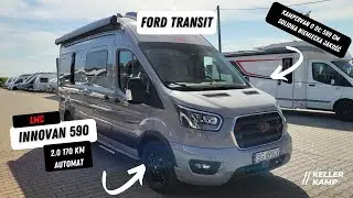2023 LMC INNOVAN 590 - prezentacja solidnego kampervana na podwoziu Forda Transita