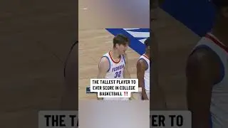 7&rsquo;9 Olivier Rioux makes college basketball history 🙌