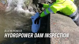 Hydropower dam inspection | Blueye Pioneer
