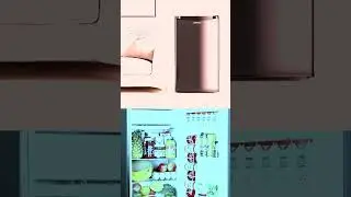 Upstreman 3.2 Cu.Ft Mini Fridge with Freezer, Single Door Mini Fridge, Dorm Fridge, Adjustable