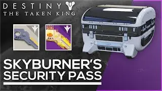 Destiny - How to open Skyburners Security Pass Chest!