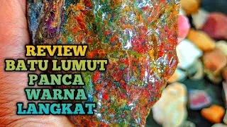 REVIEW BATU HASIL MBOLANG !! ADA BATU LUMUT PANCAWARNA LANGKAT, JASPER AGATE CHALCEDONY