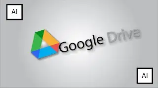 How to Draw The  Google Drive Logo| Adobe  illustrator Tutorial in 2024