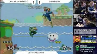 Mass Madness 30 SSBM - JesusLover7000 (C. Falcon) vs. bonfire10 (Sheik) - Melee LQF