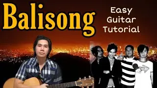 BALISONG - RIVERMAYA || GUITAR TUTORIAL || jedvlogz tutorial
