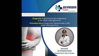 Patient Testimonial: Ruptured ectopic pregnancy & left sided salpingectomy | Jeevandan Health