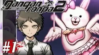 A, UH, WHITE FLUFFY ANGEL OF HOPE? WHAT!? | Let's Play Danganronpa 2 (blind) part 1