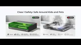 xTool S1 40W Laser Engraver and Cutter Machine