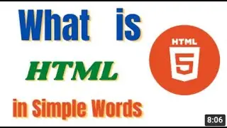 What is HTML | HTML क्या होता हे ? 2021 in Hindi | HTML | VIDEO NO - 01 |