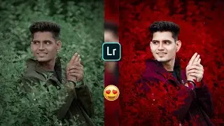 Lightroom Red Tone Photo Editing Tutorial | Lightroom Amazing Colour Effect Photo Editing Tutorial